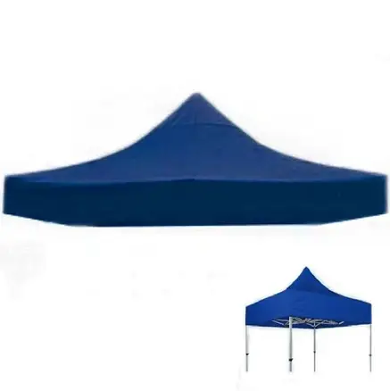 Дах тент для намету павільйону 2х5 м Синій дах на розсувний намет, фото 2