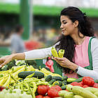 Настільні торговельні ваги 50 кг мережа/акумулятор із великим дисплеєм і функцією тарування, фото 2