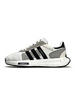 Чоловічі кросівки Adidas Originals Retropy E5 Texture White Black Grey Розмір - 43