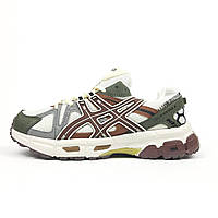 Жіночі кросівки зимові Asics Gel-kahana 8 бежеві з сірим та коричневим Розмір - 37