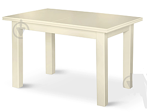 Стіл обідній Петрос Мікс меблі слонова кістка 120-160 см