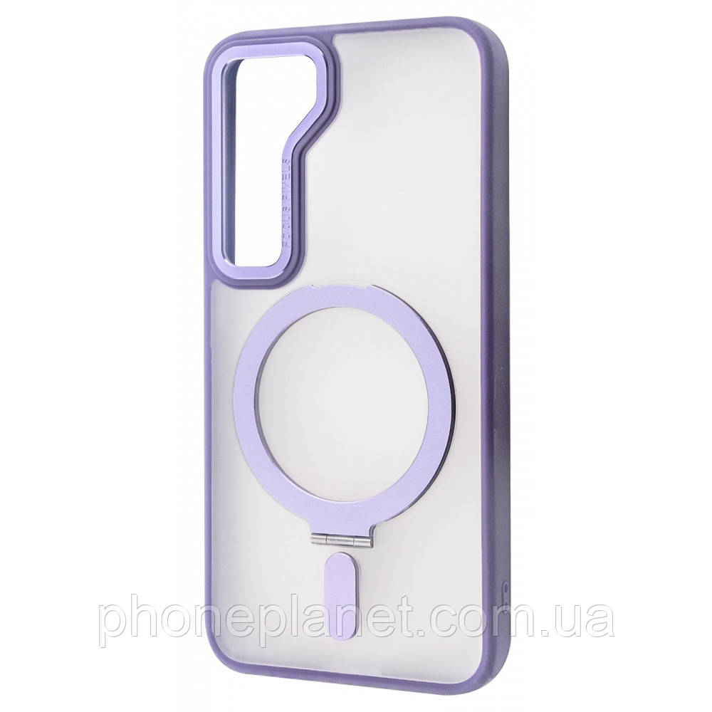 Чехол WAVE Attraction Case with Magnetic Ring Samsung Galaxy S23 purple, фото 1