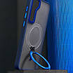 Чехол WAVE Attraction Case with Magnetic Ring Samsung Galaxy S24 blue, фото 7