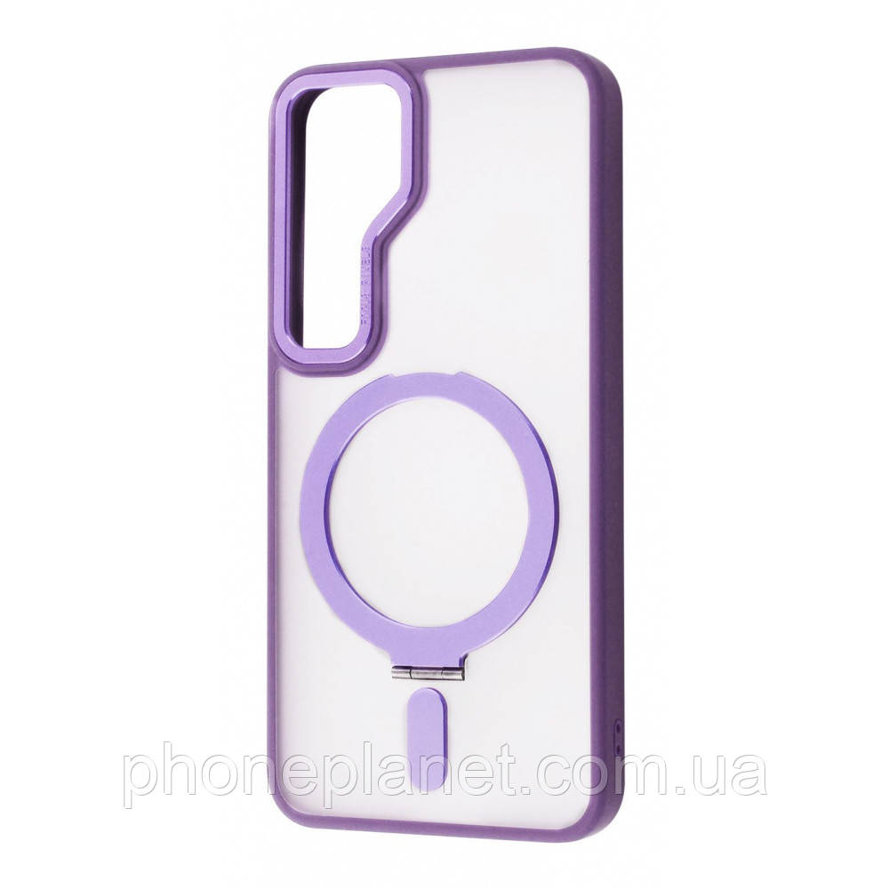 Чехол WAVE Attraction Case with Magnetic Ring Samsung Galaxy S24 purple, фото 1