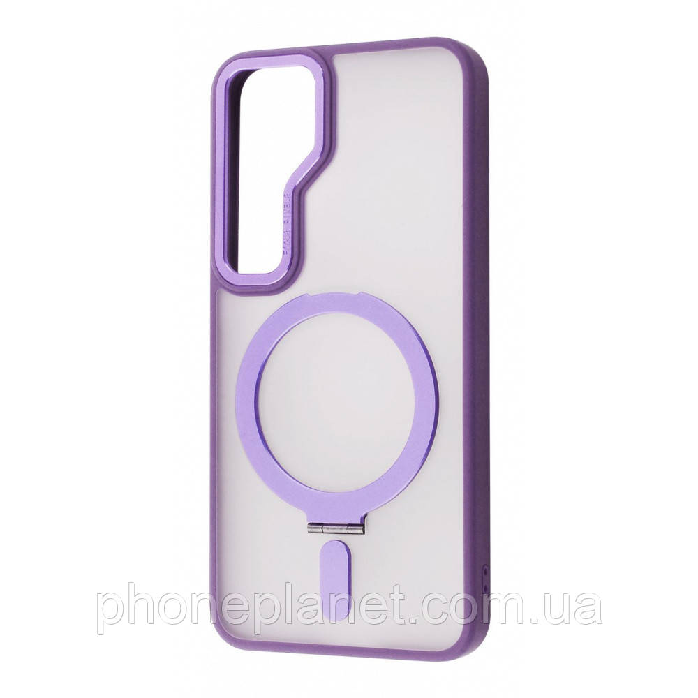 Чехол WAVE Attraction Case with Magnetic Ring Samsung Galaxy S24 Plus purple, фото 1