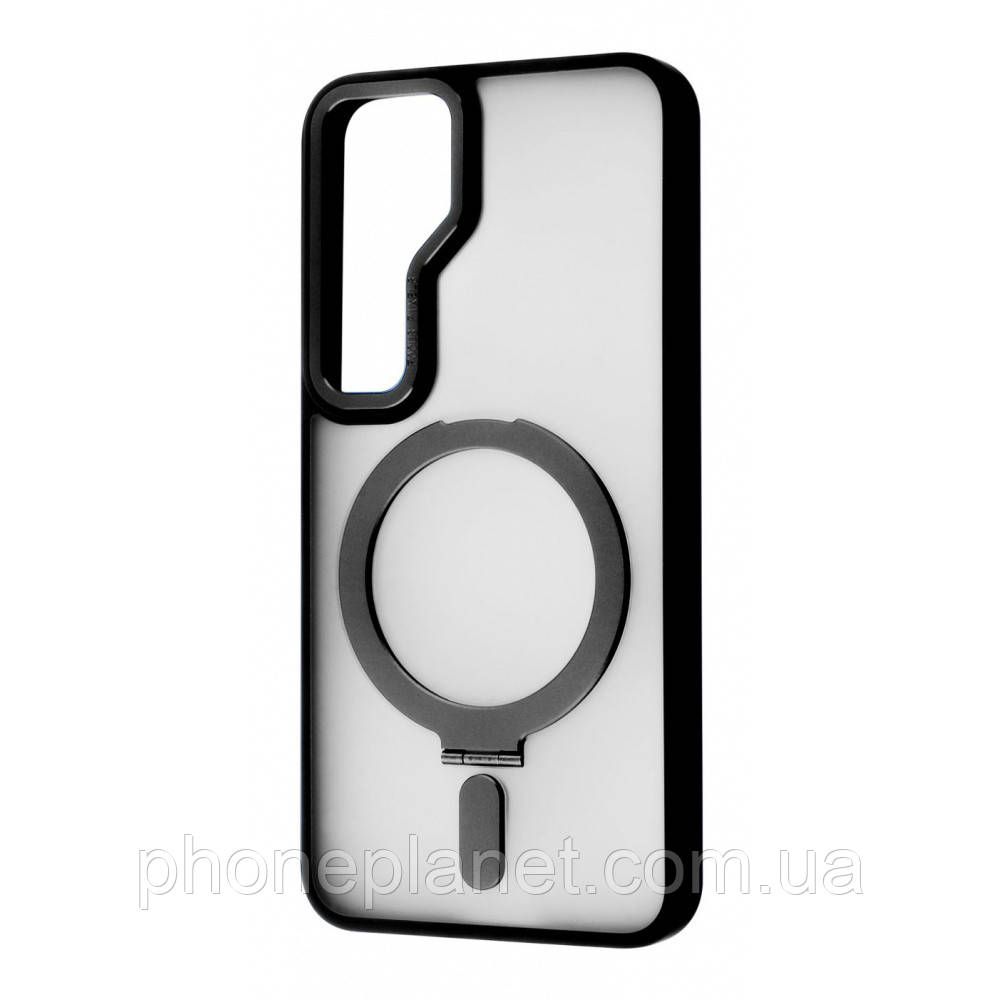 Чехол WAVE Attraction Case with Magnetic Ring Samsung Galaxy S24 Plus black, фото 1