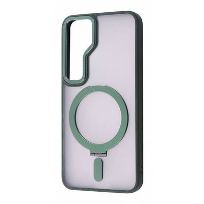 Чехол WAVE Attraction Case with Magnetic Ring Samsung Galaxy S24 Ultra green