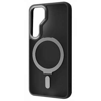 Чехол WAVE Attraction Case with Magnetic Ring Samsung Galaxy S25 Plus gray