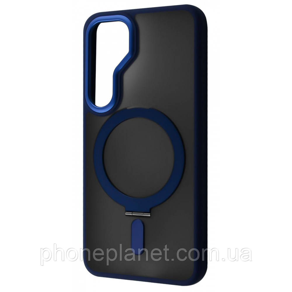 Чехол WAVE Attraction Case with Magnetic Ring Samsung Galaxy S25 Plus blue, фото 1