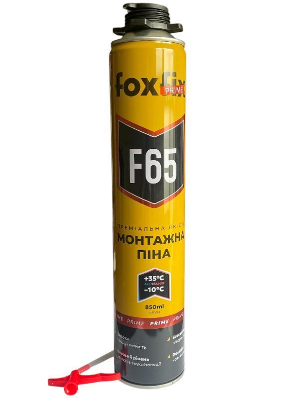 Піна монтажна FOXFIX PRIME F65 Profi/Ручна (850мл, 935г)