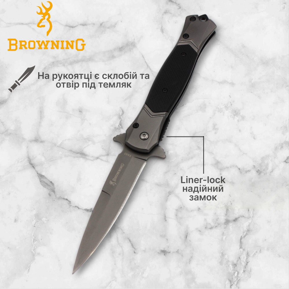 Нож складной Browning FA52: продажа, цена в Киеве. Ножи для охоты