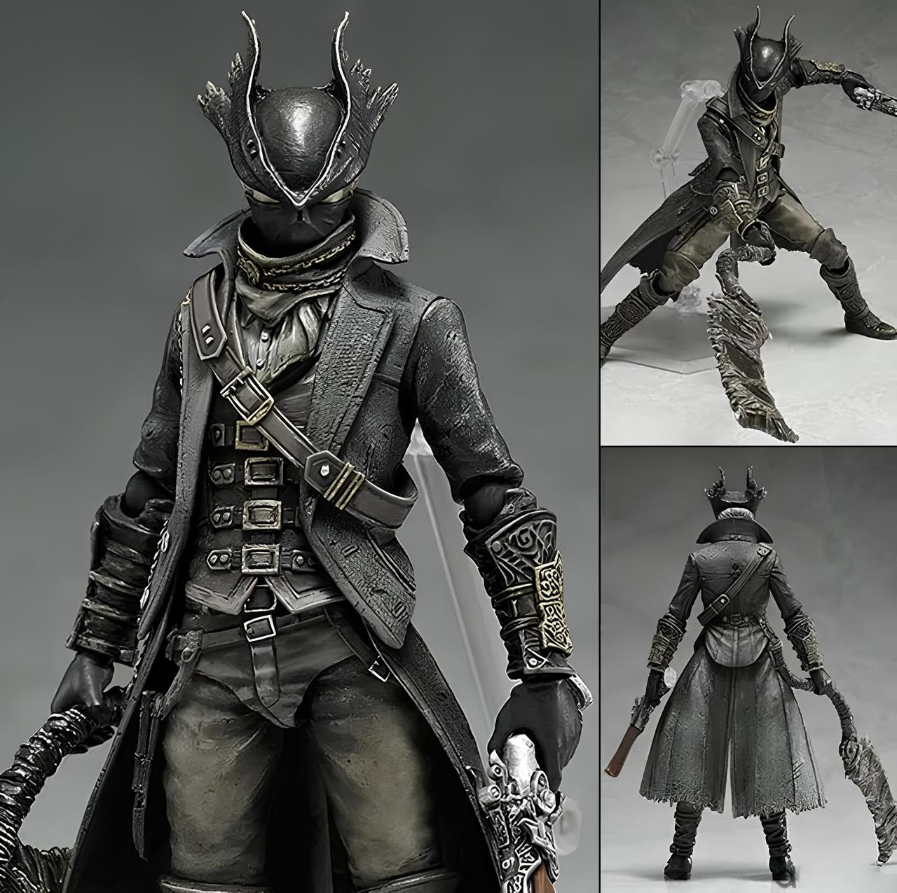 Статуетка Протагоніст. Модель Bloodborne, фігурка Hunter 15 см