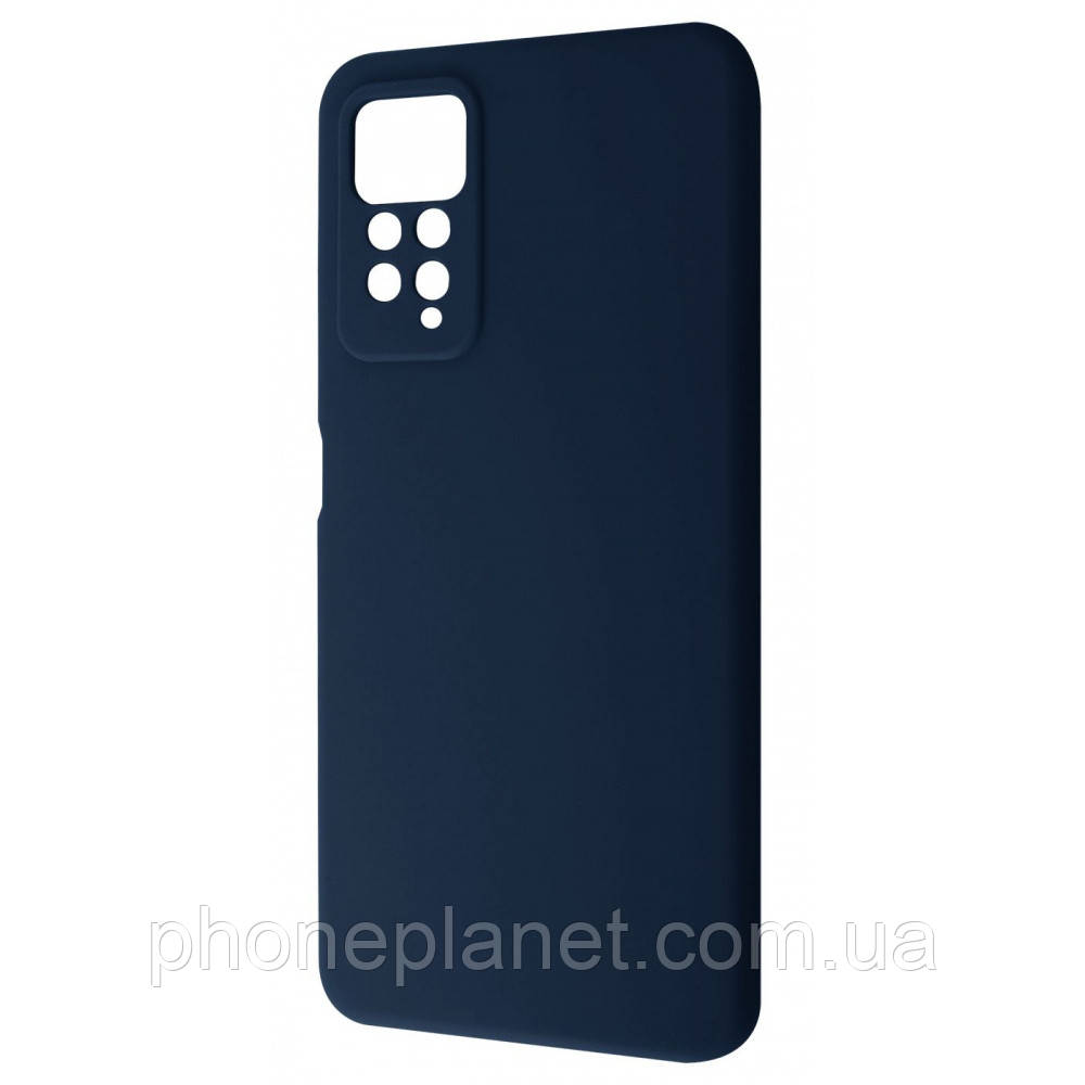 Чехол WAVE Full Silicone Cover Xiaomi Redmi Note 11 Pro 4G midnight blue, фото 1