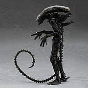 Фігурка Ксеноморф RESTEQ 16 см — колекційна статуетка Чужого з фільму «Чужий» на підставці