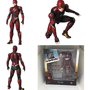 Фігурка Флеш. Іграшка деталізована Flash. DC Comics 15 см. супергерой із Ліги Справедливості, фото 3