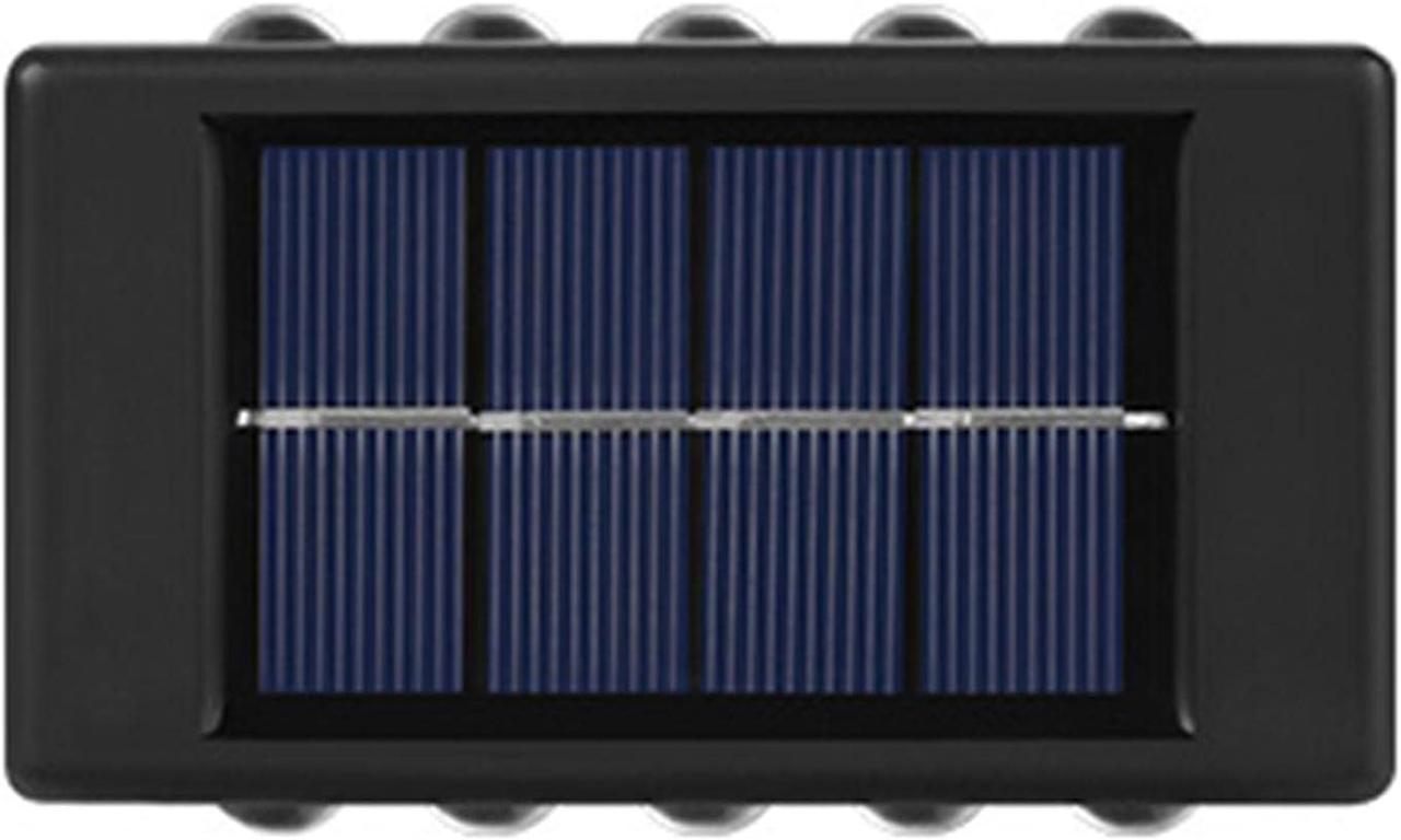 Настінний сонячний світильник для зовнішнього освітлення (10 LED, в комплекті 2 світильника)