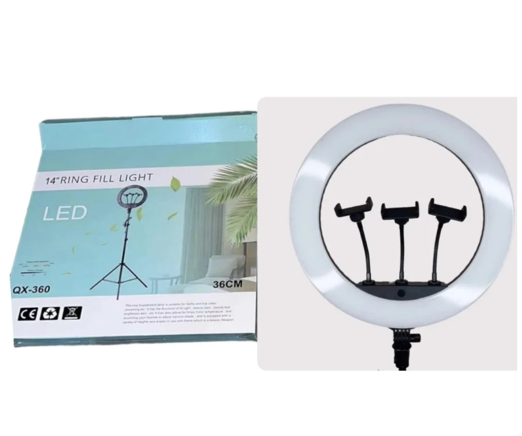 Кільцева лампа Ring Fill Light QX-360 QX-300 (36 см) Лучшая цена