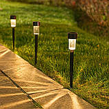 Комплект із 10 садових LED-світильників на сонячних батареях, фото 3