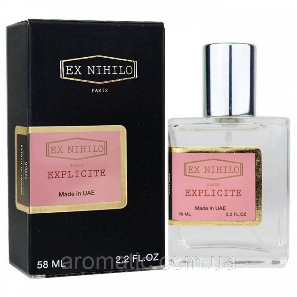 EX NIHILO Explicite Perfume Newly унисекс 58 мл