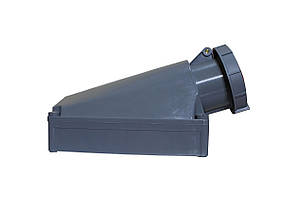 Розетка 1452 стаціонарна 3Р+РЕ+N 125А 380В IP67 Ny95502495, фото 5