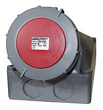 Розетка 1452 стаціонарна 3Р+РЕ+N 125А 380В IP67 Ny95502495, фото 3