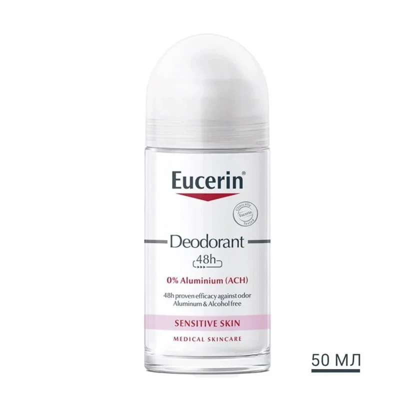 Дезодорант Eucerin без алюмінію для чутливої шкіри 88786, фото 1