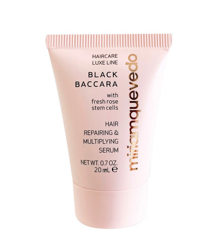 Зміцнювальна сироватка для волосся Miriam Quevedo Black Baccara Hair Repairing & Multiplying Serum 20 мл, фото 1