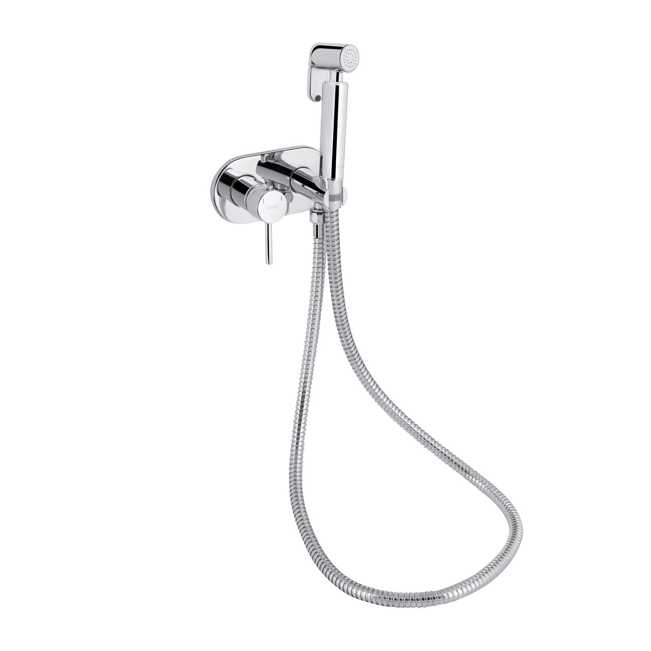 Змішувач для гігієнічного душу Q-TAP Inspai-Varius прихований хром латунь QTINSVARCRMV00440501, фото 1