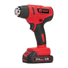 Потужний акумуляторний фен EDON OAC-21 OL : з АКБ 2шт-20V 4Ah, 50 – 600 °С