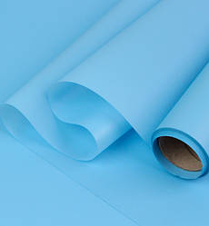 Калька однотонна в рулоні (4754), 0,6 м*8 м., колір - блакитний