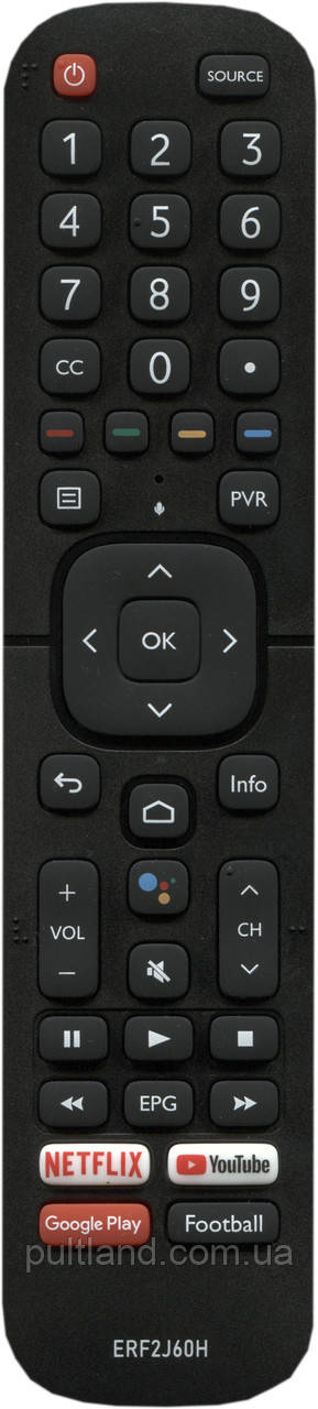 Пульт для телевизора Hisense ERF2J60H з мікрофоном