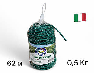 Кембрик, агрошнурок для підв`язки, зелений, 4мм, EXTRA (23FIPEGR05V), 0,5кг, 62м, CORDIOLI