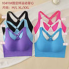 Жіночий костюм велосипедки з топом #10411 з push-up єфектом., фото 4