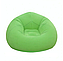 Надувне крісло Inflatable Sofa SB-1KR кругле для відпочинку на природі та дому 110x110x85 см, фото 2