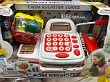 Дитячий касовий апарат Limo Toy 7300 сканер, калькулятор, мікрофон, дитяча каса, фото 2