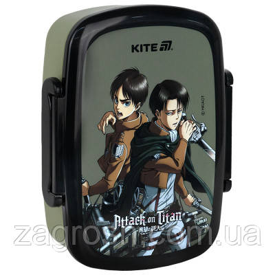 Promo Ціна! Ланч-бокс дитячий Kite Attack on Titan з наповненням, 750 мл (AT25-163) - тільки на ZaGrosh.com.ua