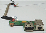 Роз`єм живленя + USB HP Pavilion DV6000 б.в, фото 3