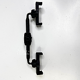 Кільцева Led лампа 16 см на штативі з 2 тримачами світлодіодна Refil Light Чорна RLL-16-Black, фото 9