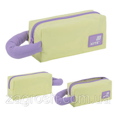 Promo Ціна! Пенал Kite 2703-1 жовто-фіолетовий (K25-2703-1) - тільки на ZaGrosh.com.ua