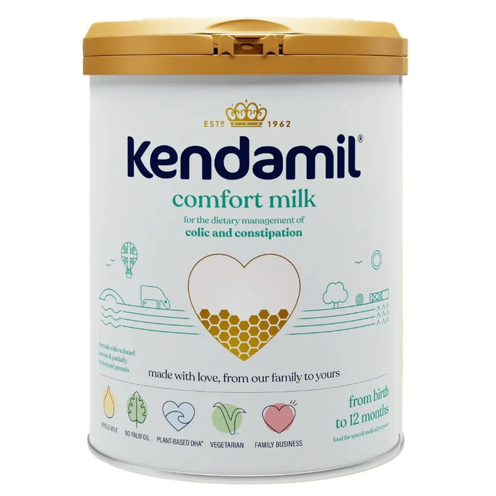 Суха молочна антиколькова суміш Kendamil Comfort, 0-12 міс., 800 г