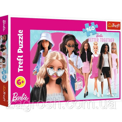 Promo Ціна! Пазл Trefl Barbie Барбі та її світ 160 елементів (5900511154191) - тільки на ZaGrosh.com.ua, фото 1
