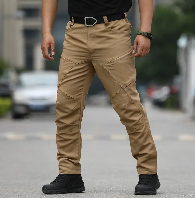 Штани польові чоловічі Tactic Vortex койот з анатомічним кроєм ТМ, фото 1