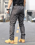 Штани польовийні чоловічі Ranger Grey з анатомічним кроєм та водовідштовхувальною тканиною ТМ, фото 2