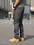 Штани польовийні чоловічі Ranger Grey з анатомічним кроєм та водовідштовхувальною тканиною ТМ, фото 3
