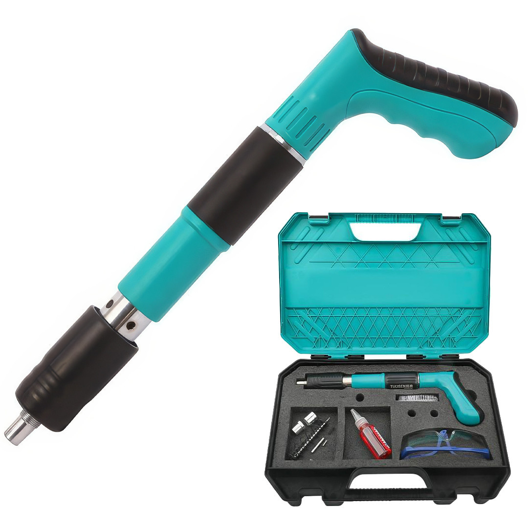 Ручний цвяхозабивний степлер пістолет у пластиковому кейсі The ceiling artifact AND-9