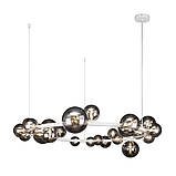 Велика сучасна люстра 918LP267-24 WH+BK, фото 2