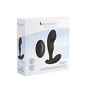 Вібромасажер простати S Pleasures Premium Cozy, чорний, із рельєфною головкою, 10 режимів, фото 2