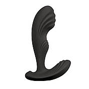 Вібромасажер простати S Pleasures Premium Cozy, чорний, із рельєфною головкою, 10 режимів, фото 5