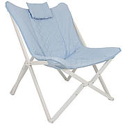 Крісло розкладне Bo-Camp Gordes L Pastel Blue (1200371)