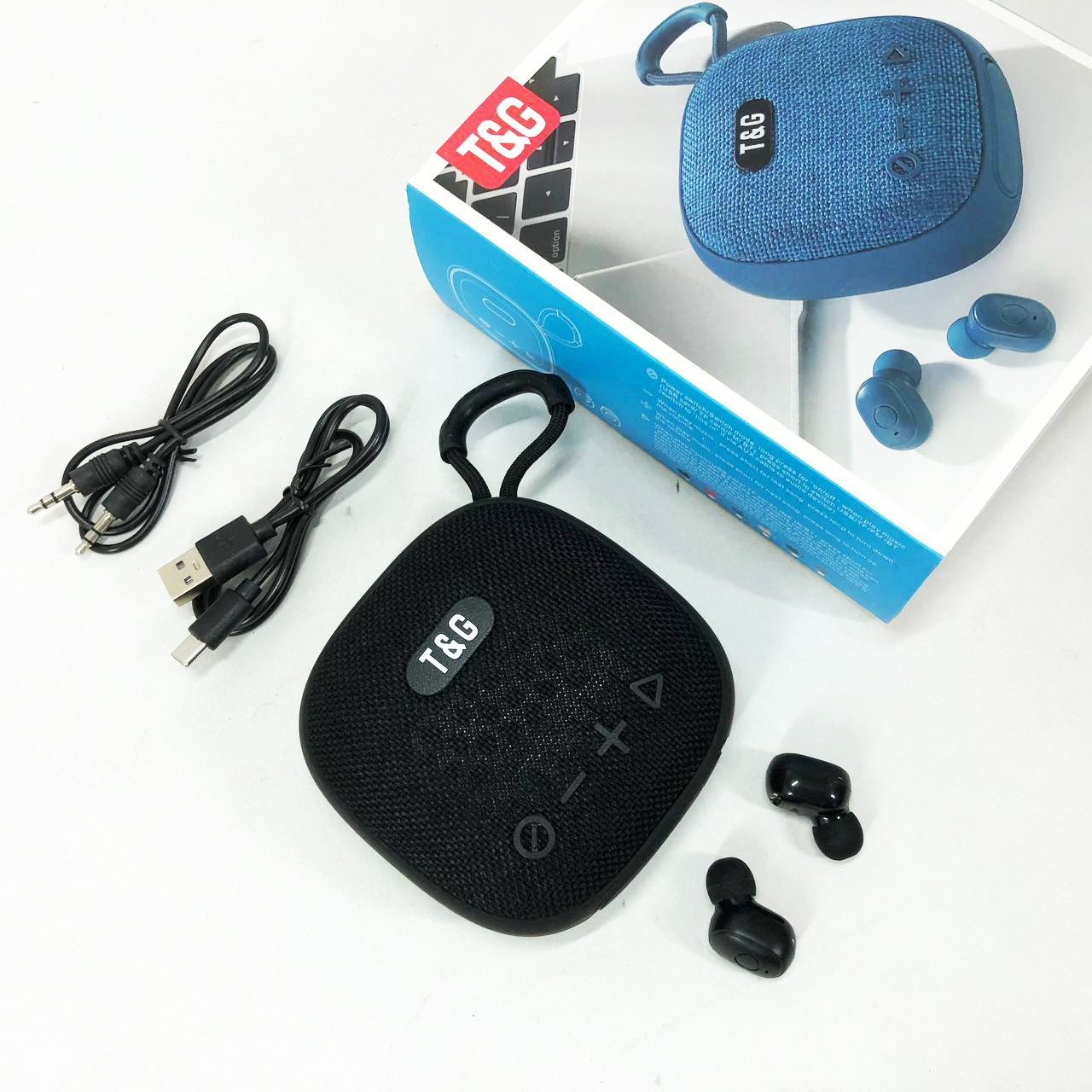 Портативна Bluetooth колонка AUX, Портативна колонка bluetooth з AUX входом, Активні колонки для дому IB-30